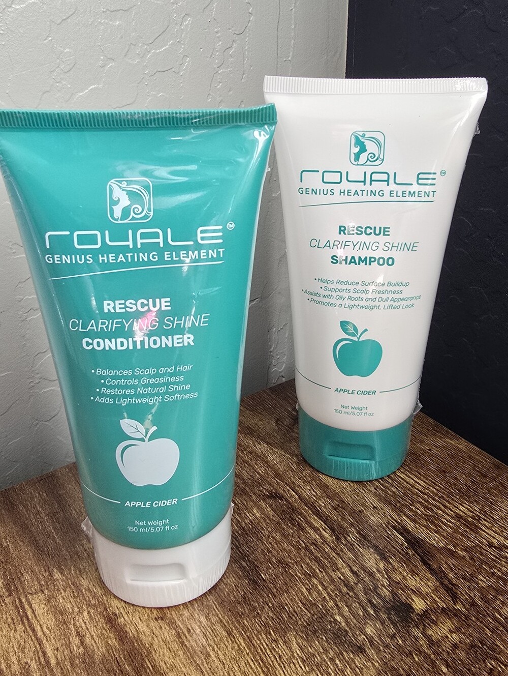 Royale Rescue Clarifying Shine Conditioner & Shampoo - BRAND NEW (SET)